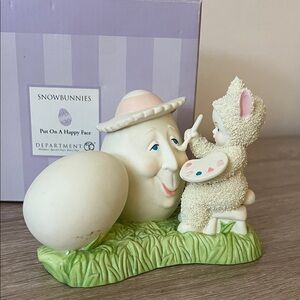 Snowbunnies 'Put On A Happy Face' Figurine